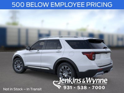 2026 Ford Explorer Platinum IN-TRANSIT