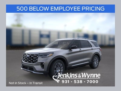 2026 Ford Explorer Platinum IN-TRANSIT