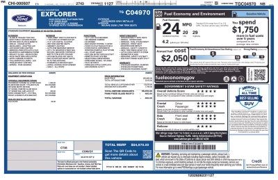 2026 Ford Explorer Platinum IN-TRANSIT