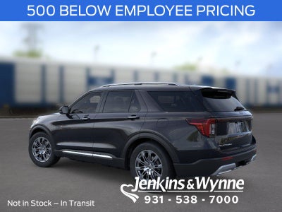 2026 Ford Explorer Platinum IN-TRANSIT
