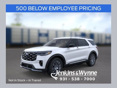 2026 Ford Explorer Platinum IN-TRANSIT