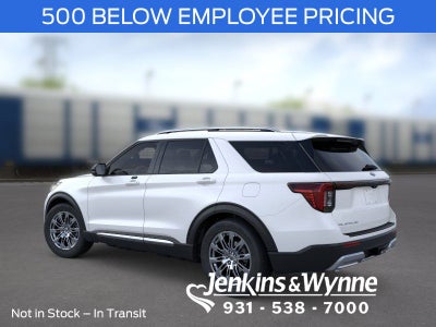 2026 Ford Explorer Platinum IN-TRANSIT