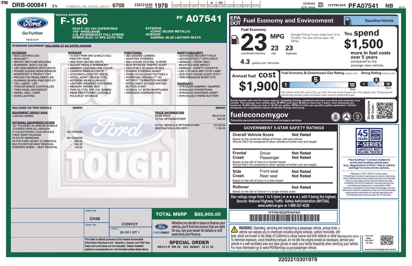 2023 Ford F-150 Limited