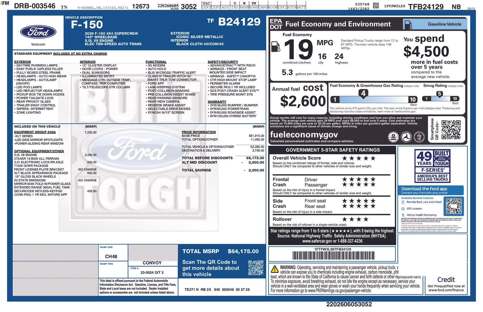 2026 Ford F-150 XLT IN-TRANSIT