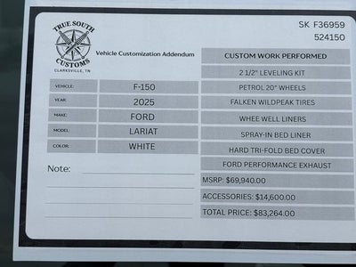 2025 Ford F-150 Lariat