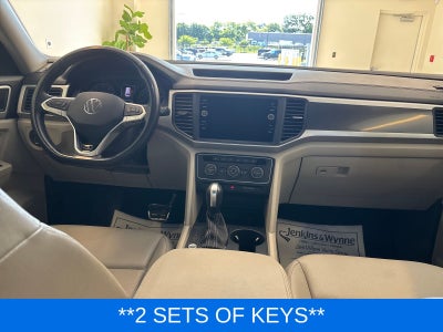 2021 Volkswagen Atlas 3.6L V6 SE w/Technology R-Line