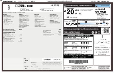 2016 Lincoln MKX Select
