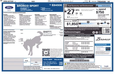 2026 Ford Bronco Sport Heritage IN-TRANSIT