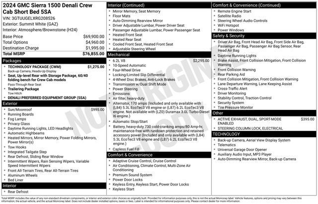 2024 GMC Sierra 1500 Denali