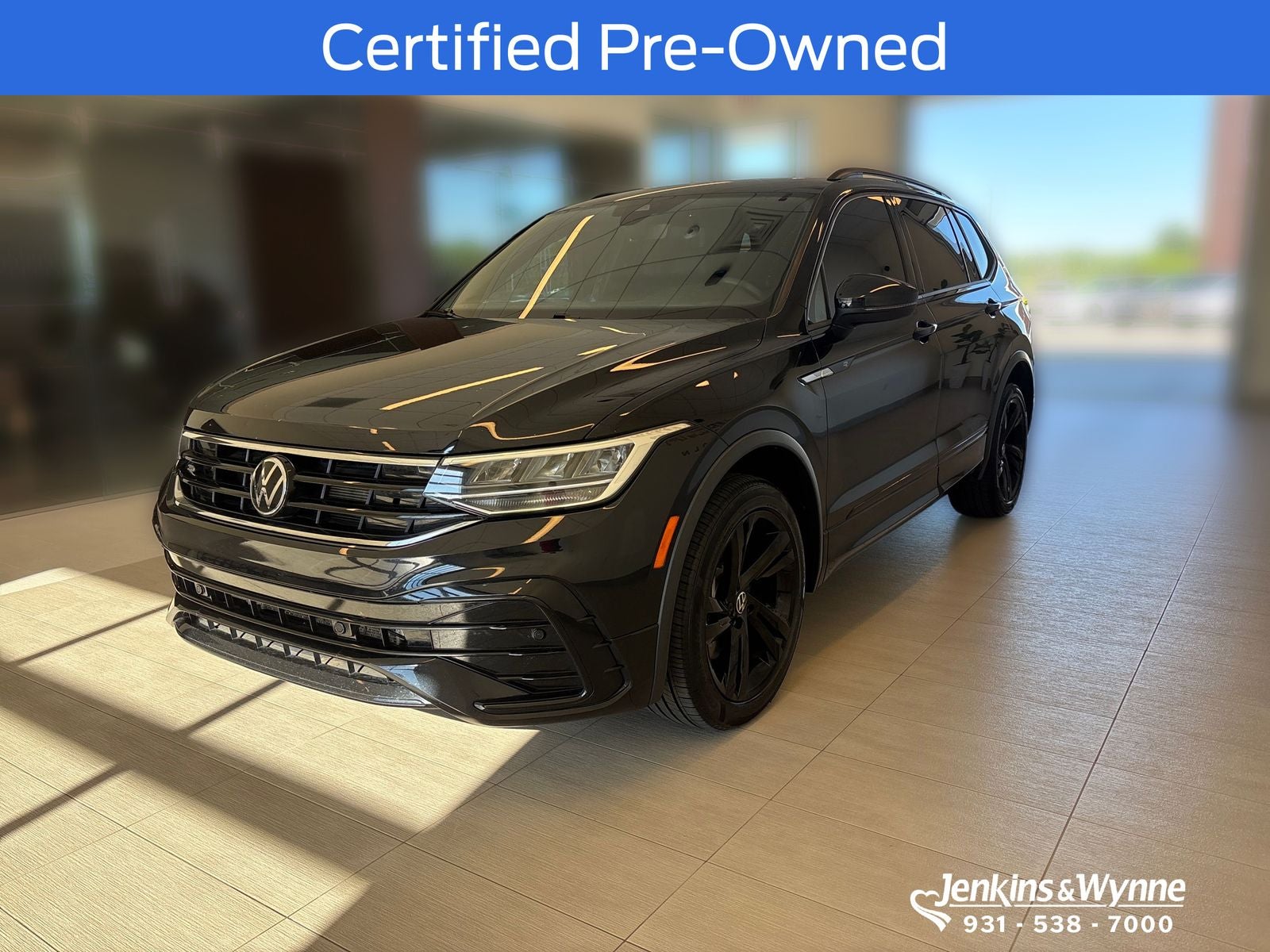 2024 Volkswagen Tiguan 2.0T SE R-Line Black