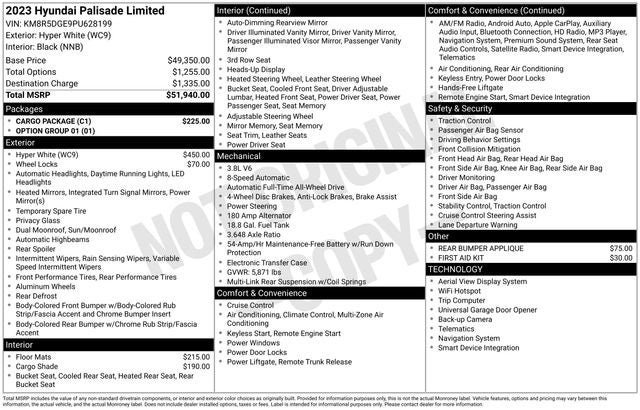 2023 Hyundai Palisade Limited