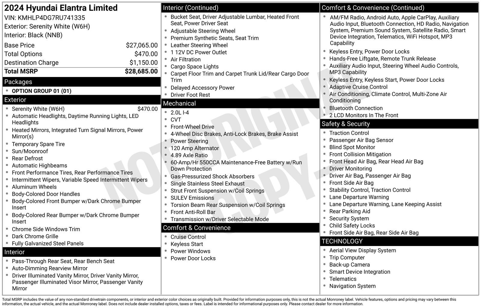 2024 Hyundai Elantra Limited