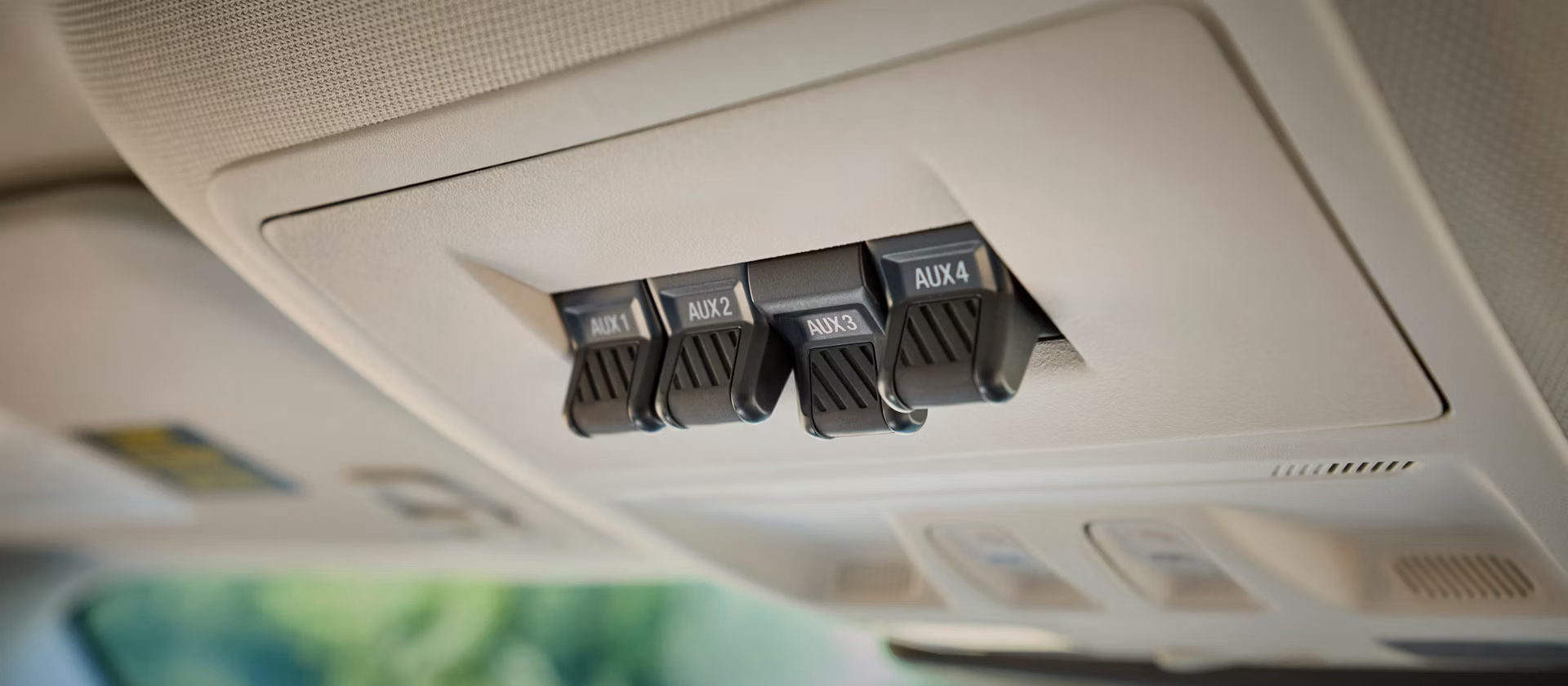 2026 Bronco Sport auxiliary switches feature