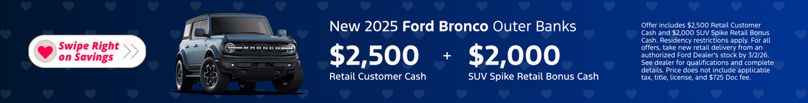 New 2025 Ford Bronco Outer Banks