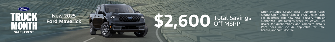 New 2025 Ford Maverick 