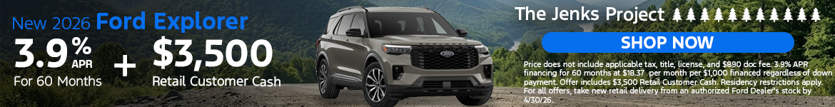 New 2026 Ford Explorer