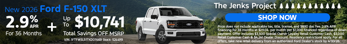 New 2025 Ford F-150 XLT