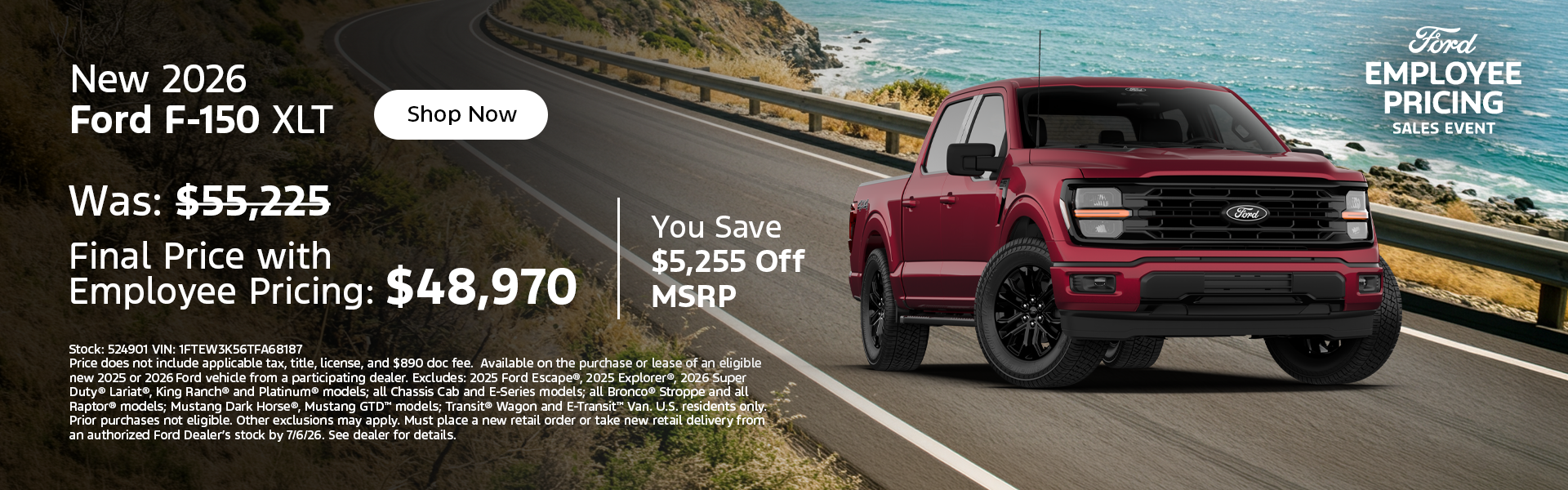 New 2026 Ford F-150 XLT