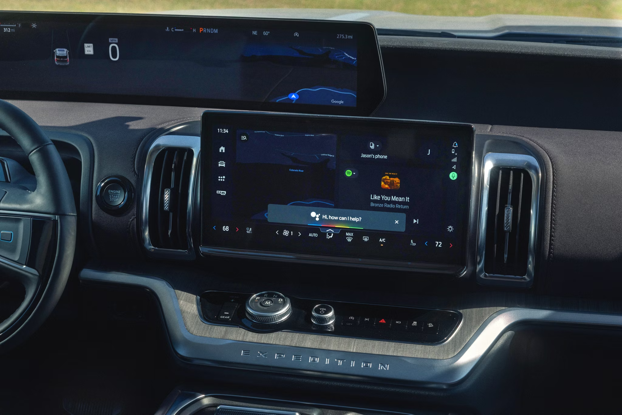 2026 Ford Expedition interior center display dashboard