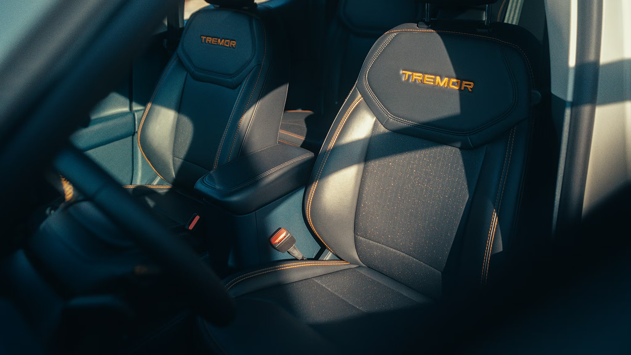 2026 Ford Maverick Tremor trim seat material details